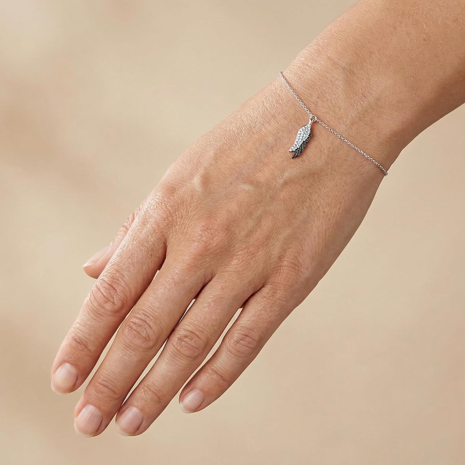 Detalle de Engelsrufer Wingduo Damen Armband 17–20 cm