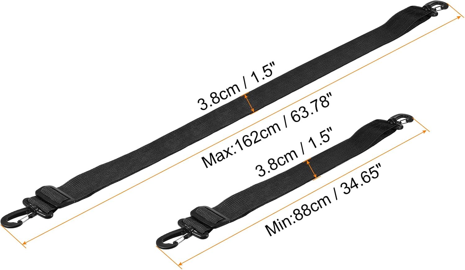Detalle 2 de Patikil Ski Carrier Strap for Ski & Snowboard Boots (Adjustable Shoulder Sling)