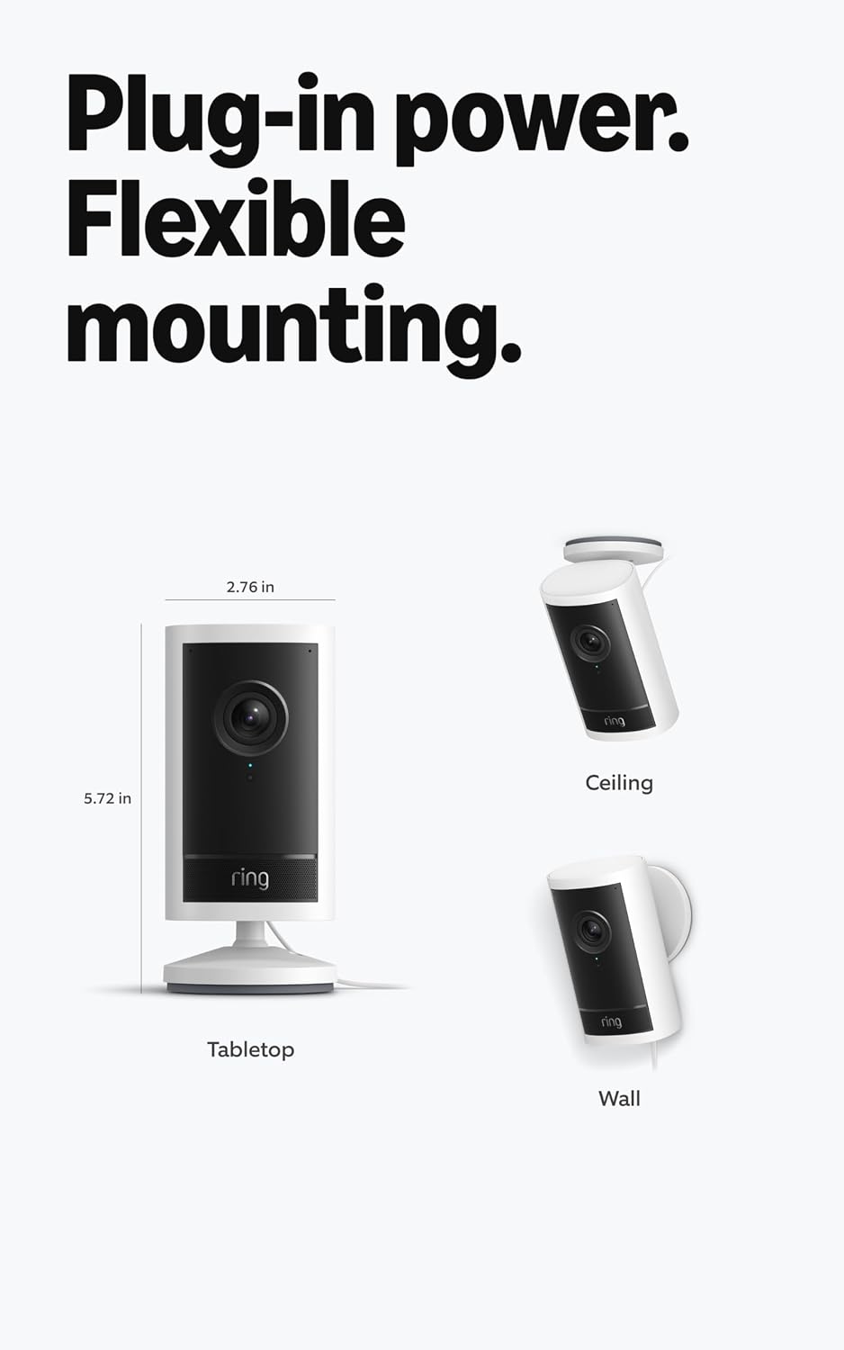 Thumbnail 6 de Ring Outdoor Cam 4K Pro Plug-In Security Camera with Retinal 4K and 10x Zoom