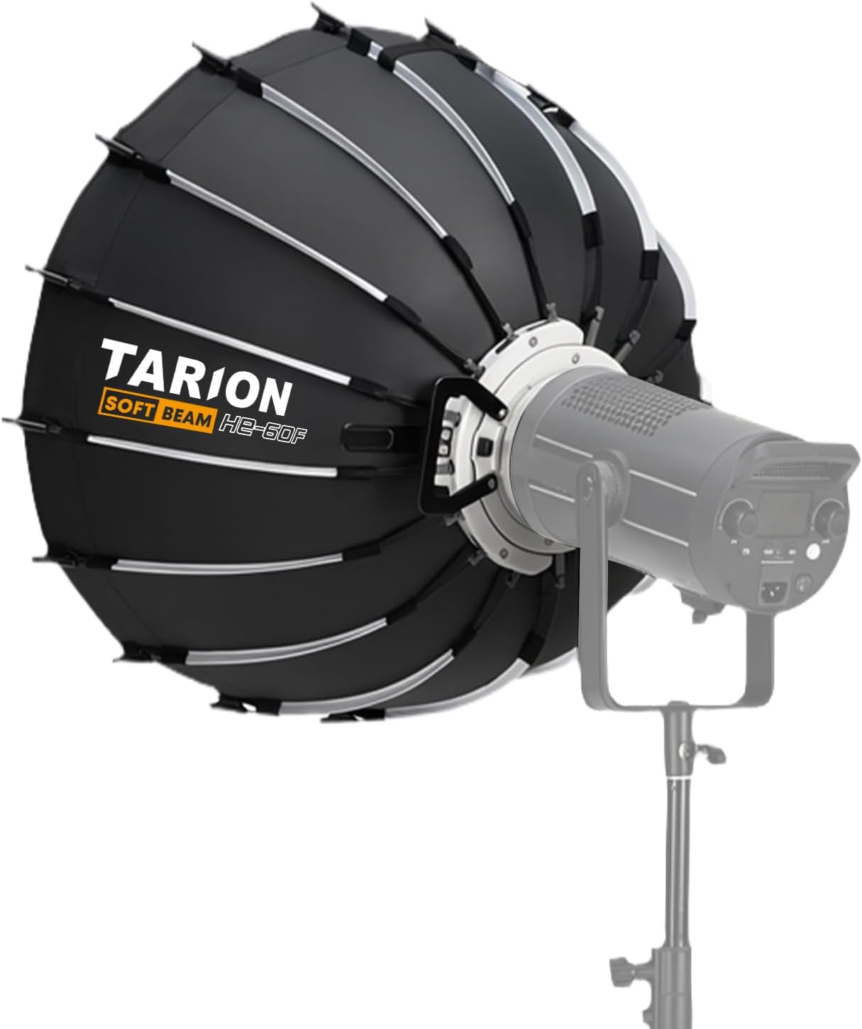 Detalle de TARION Quick Release Parabolic Softbox 60cm (Bowens Mount) for Live Streaming, Photography and Videography