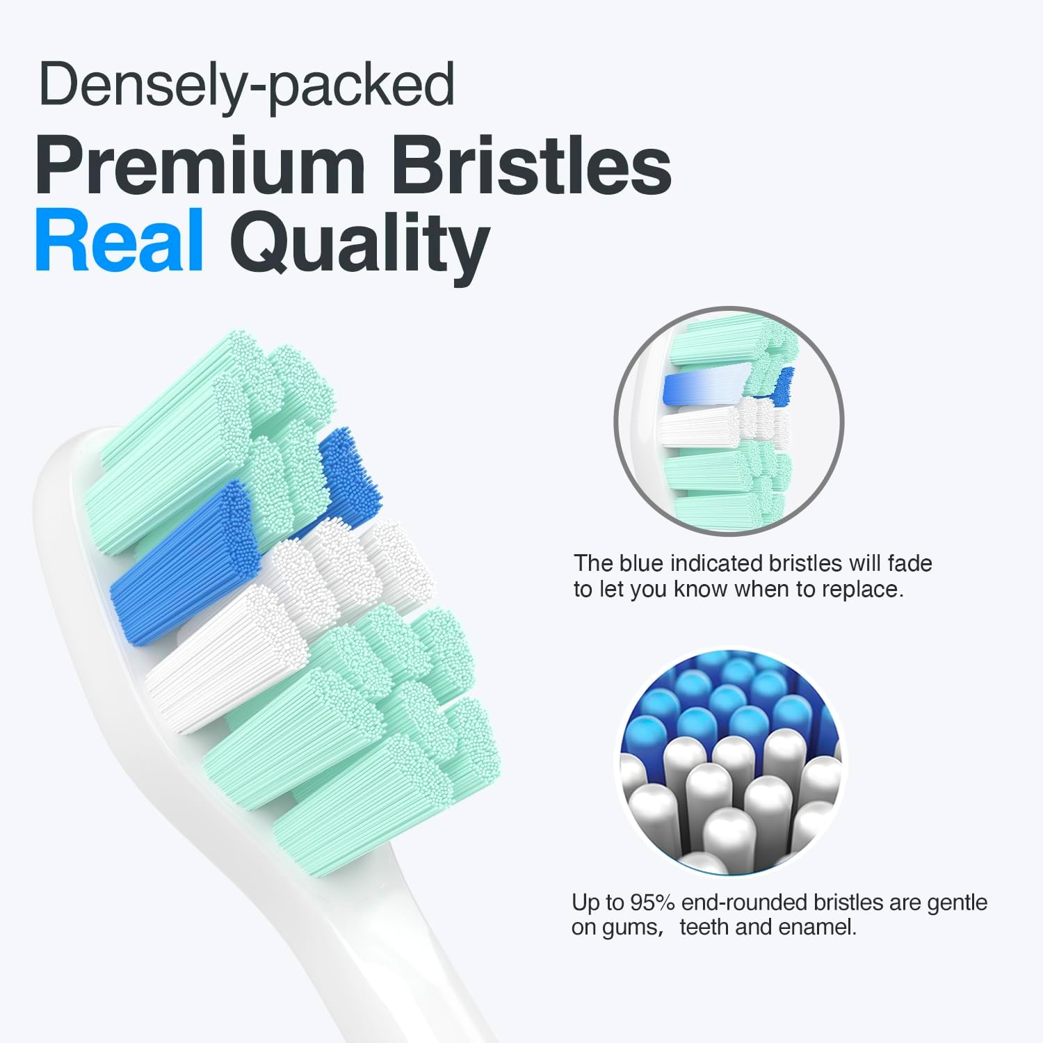 Thumbnail 3 de Replacement Toothbrush Heads for Philips Sonicare (10 Pack) – HOFAM Compatible