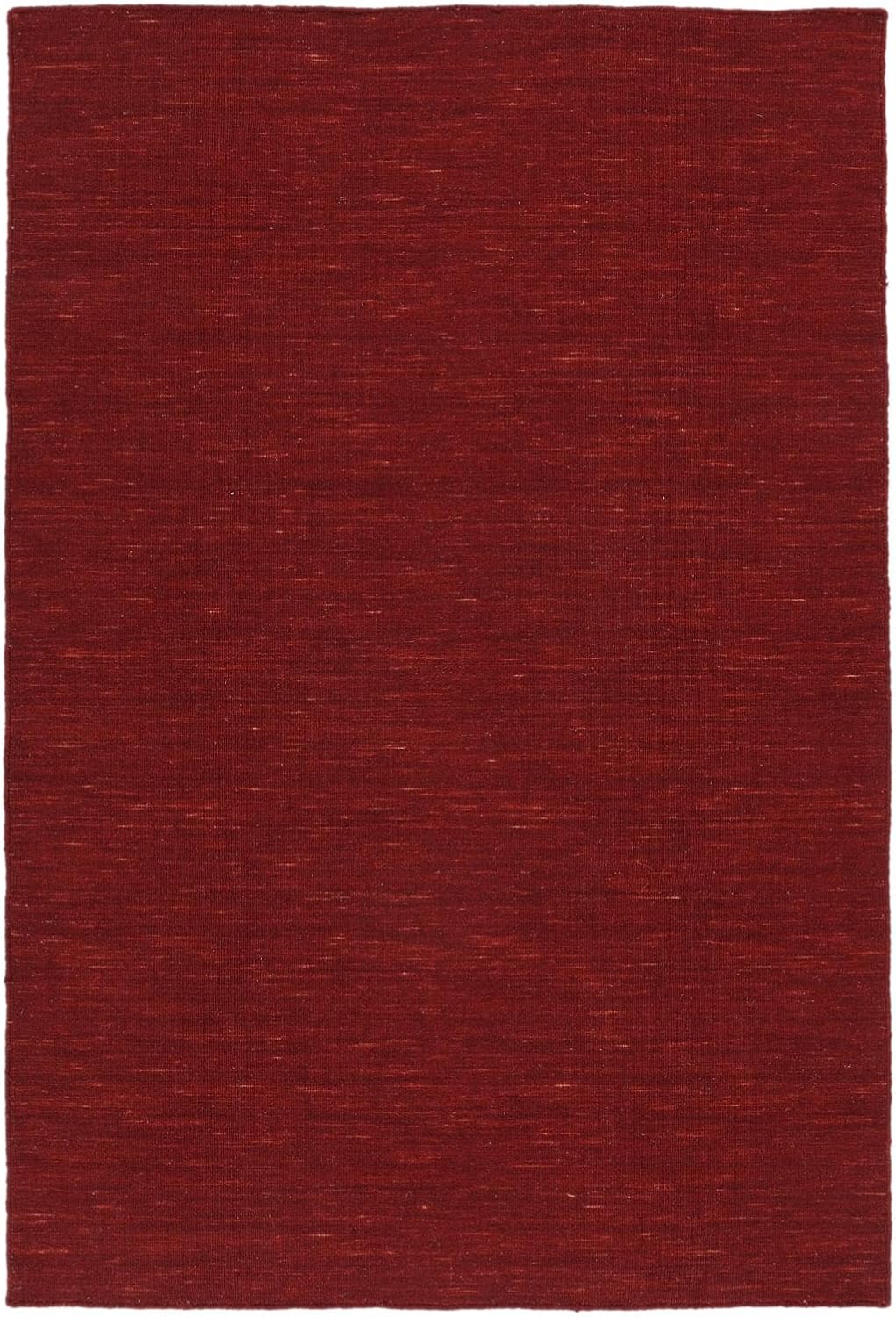 Detalle 2 de RugVista Handloom flat Kilim Rug, 200 x 300 cm, Dark Red, Wool and Cotton