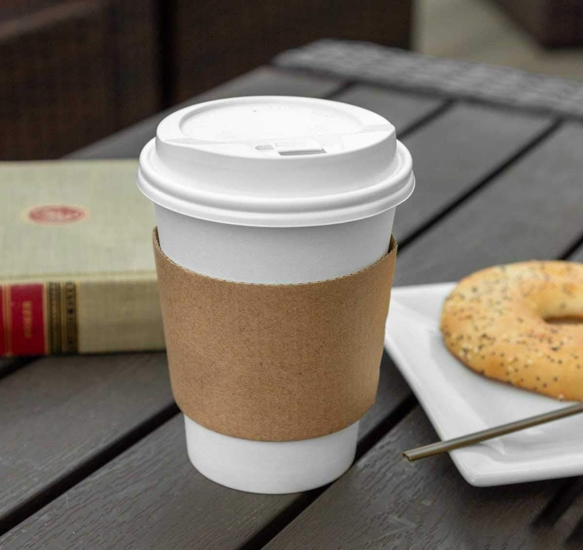 Thumbnail 6 de FMP Brands Kraft Coffee Cup Sleeves 1000 Pack