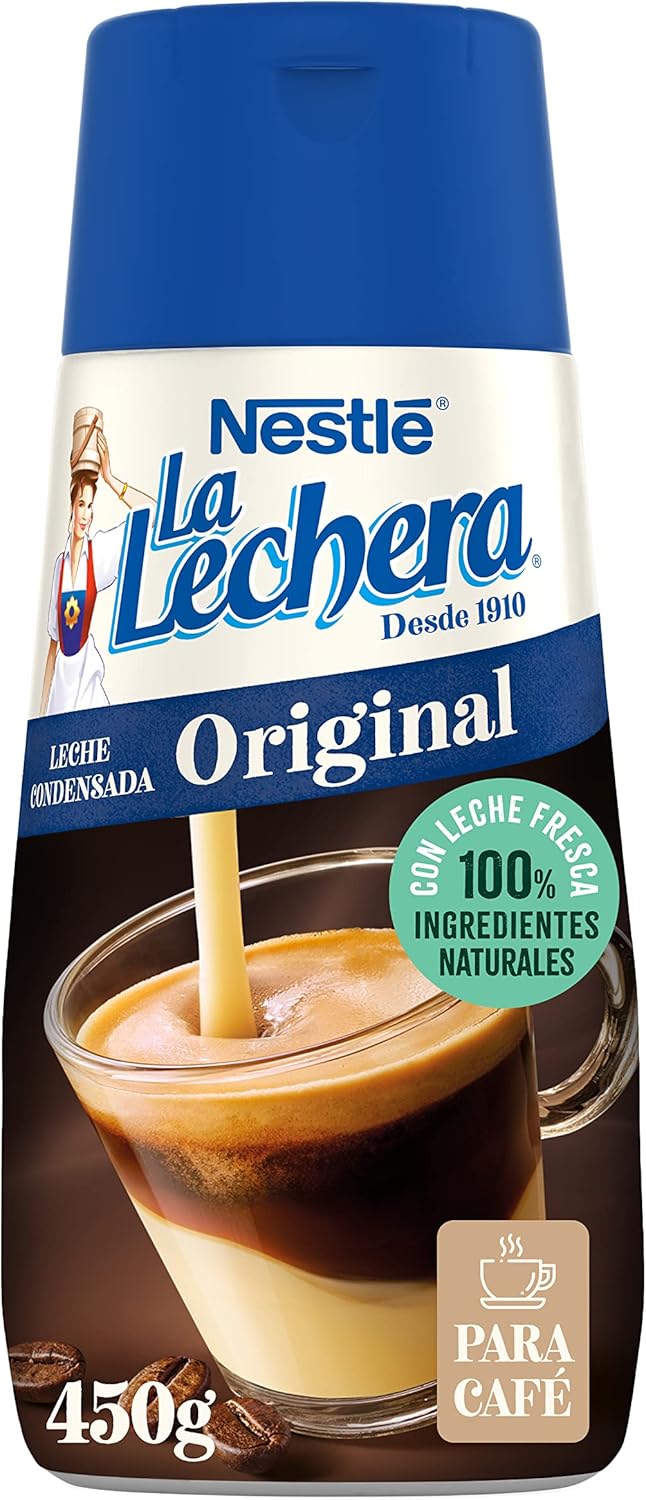 Thumbnail 1 de La Lechera Leche Condensada Serve Fácil 450 g x12 🥄