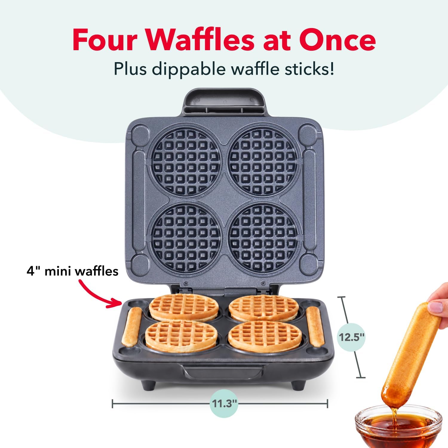 Detalle 2 de DASH Dash Multi Mini Waffle Maker