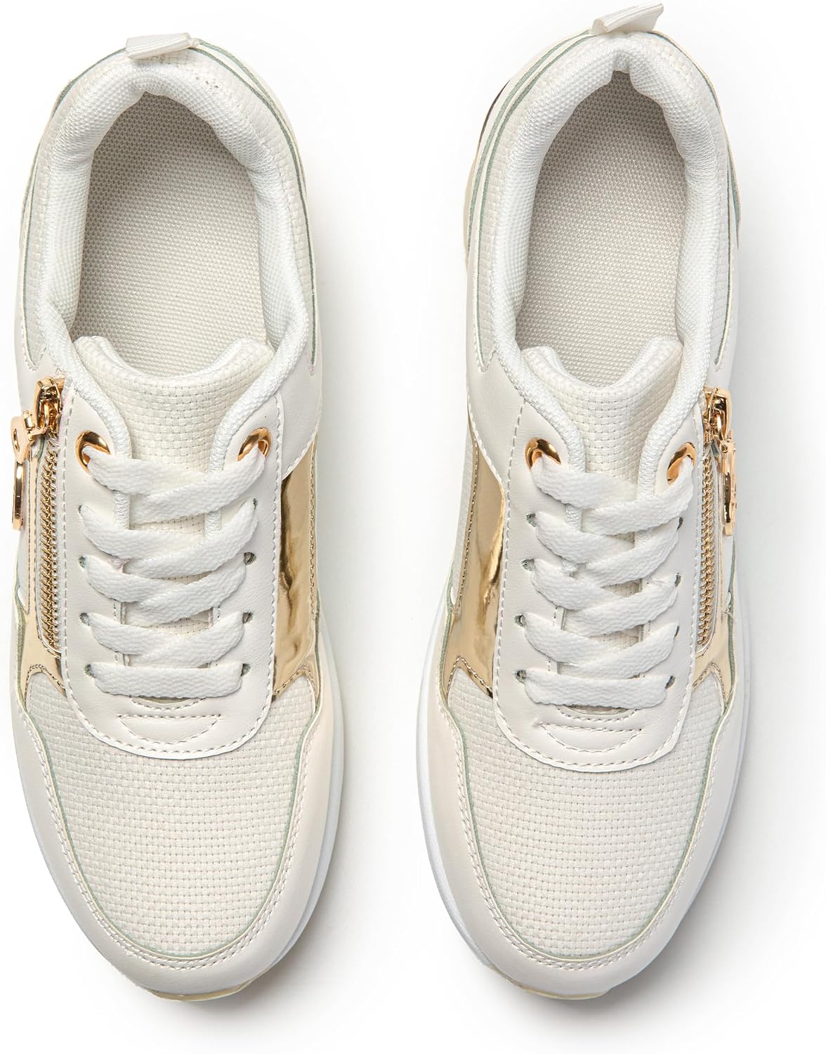 Thumbnail 4 de JOMIX damessneakers met sleehak, ademend bovenmateriaal en casual uitstraling