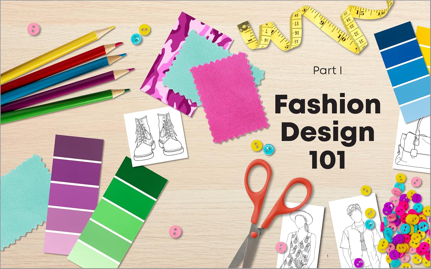 Thumbnail 6 de Fashion Design for Kids: Skill-Building Activities for Future Fashion Designers Paperback