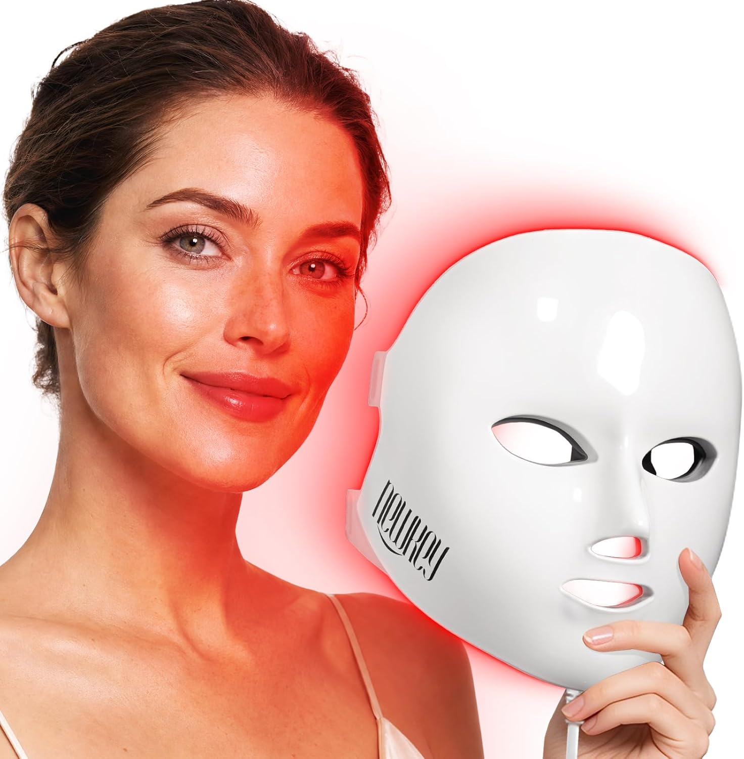 NEWKEY LED Face Mask Therapy 10 Min