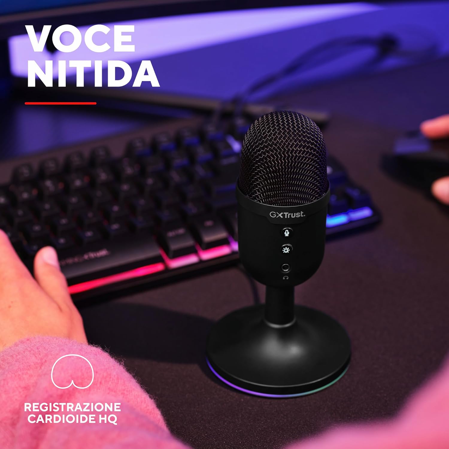 Thumbnail 2 de Trust Gaming GXTrust 236 Yami microfono USB