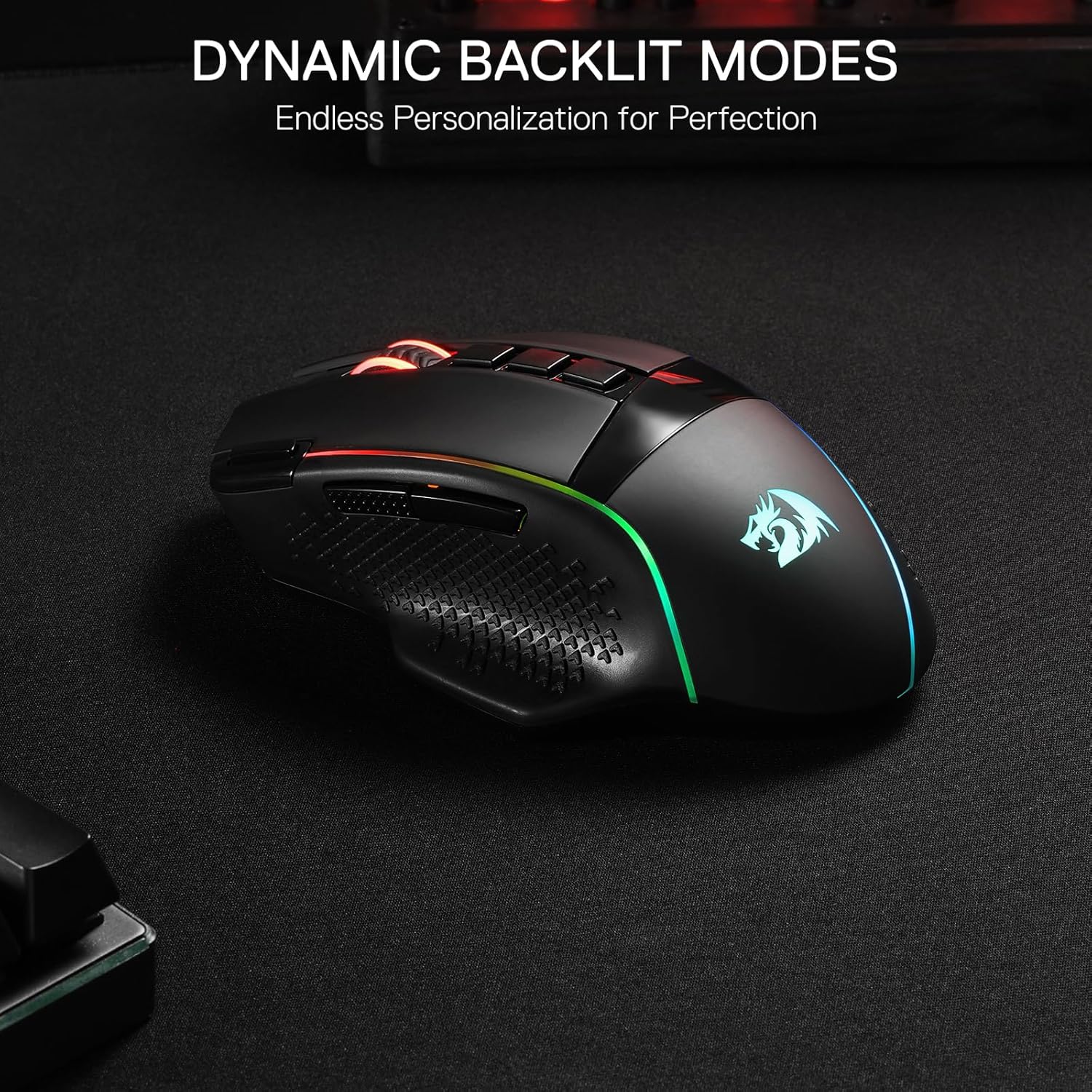 Thumbnail 5 de Redragon M991 Wireless Gaming Mouse (2.4GHz) with 19000 DPI, RGB backlight and custom macros