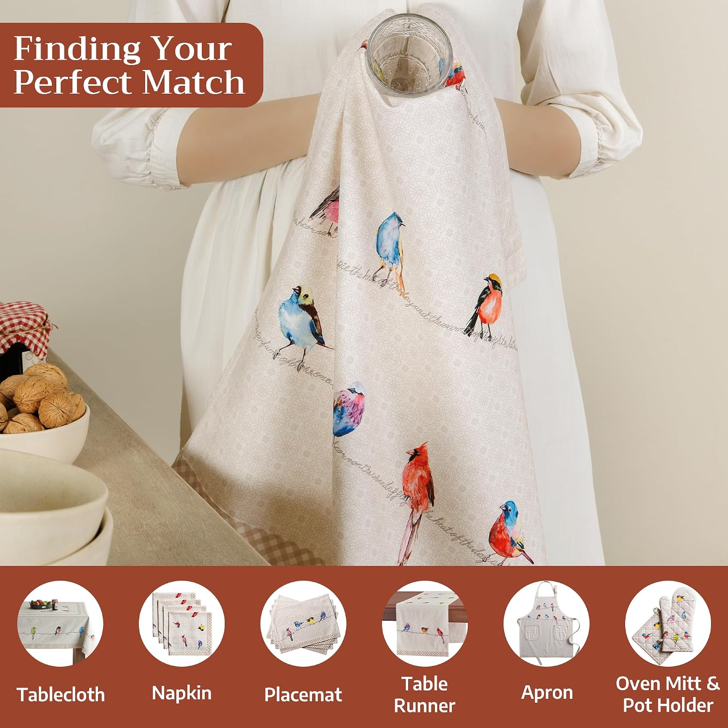 Thumbnail 3 de Maison d' Hermine Kitchen Towels 27.5x20 in