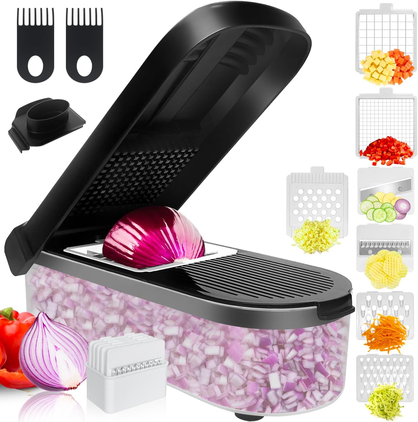Thumbnail 6 de LHS Vegetable Chopper with 1.2L Container