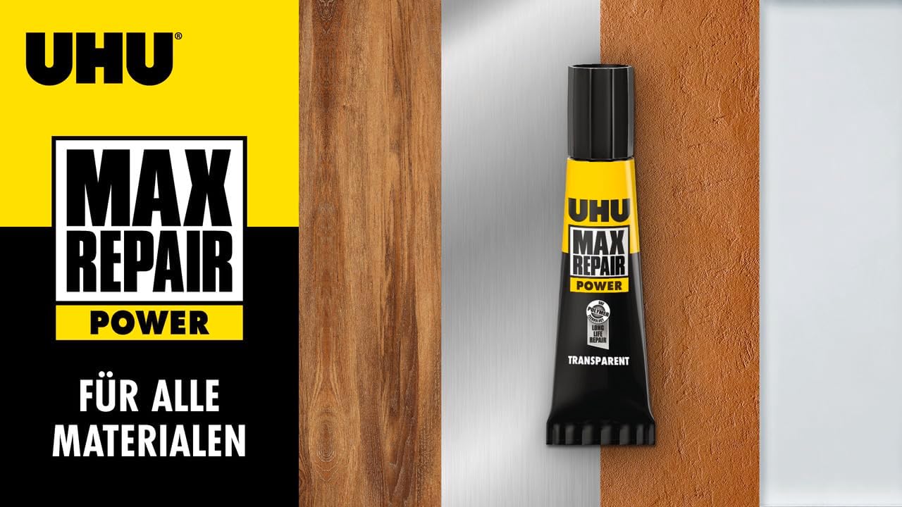 Thumbnail 2 de UHU Max Repair POWER Reparaturkleber – extra stark, extrem flexibel, 20 g