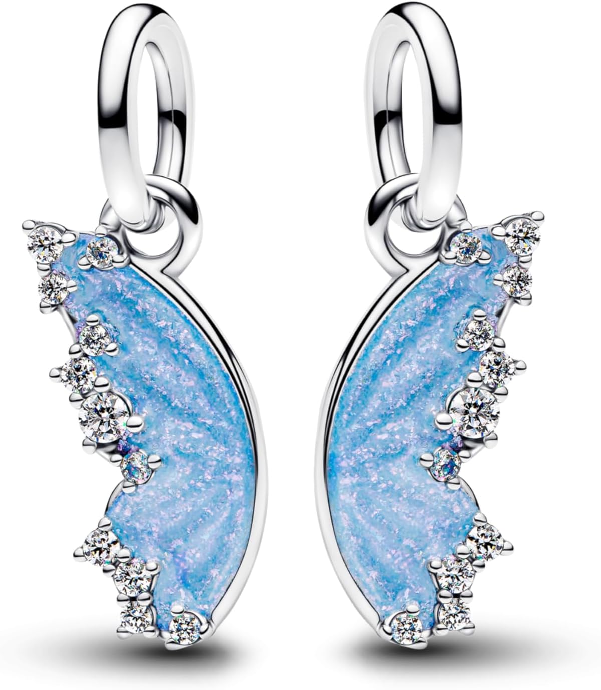 Thumbnail 6 de PHCLASY 2025 Graduation Corazón con zirconia cúbica en plata de ley (abalorio compatible)