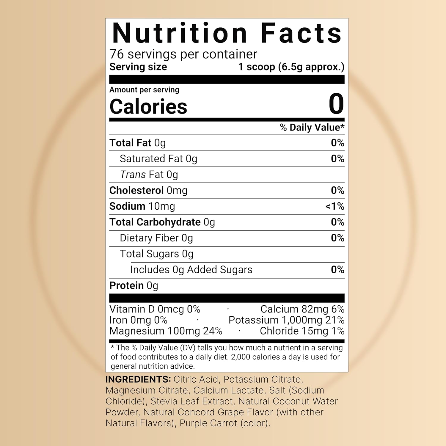 Detalle 2 de NatureBell Electrolyte Powder 500g