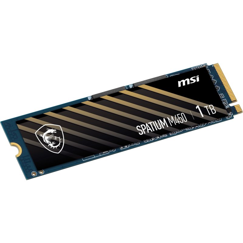 Detalle 2 de MSI SPATIUM M450 1TB: SSD NVMe PCIe 4.0 para rendimiento equilibrado