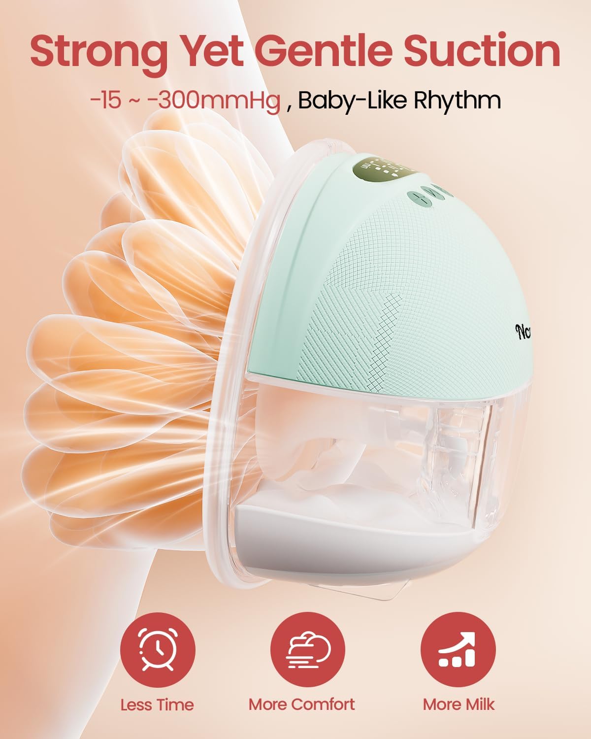 Thumbnail 1 de NCVI Hands Free Breast Pump: Wearable, Quiet and Portable for Busy Lifestyles