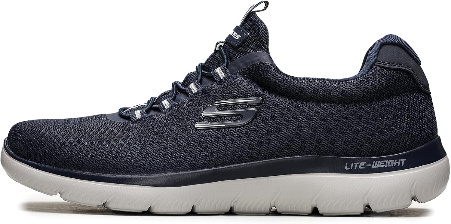 Thumbnail 5 de Skechers Men's Summits 52811 Trainers - Charcoal Mesh/Trim, 5.5 UK