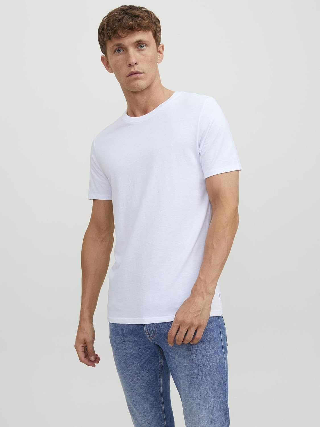 Thumbnail 6 de Jack & Jones T-Shirt 2-Pack Plain con scollo O-Neck in cotone