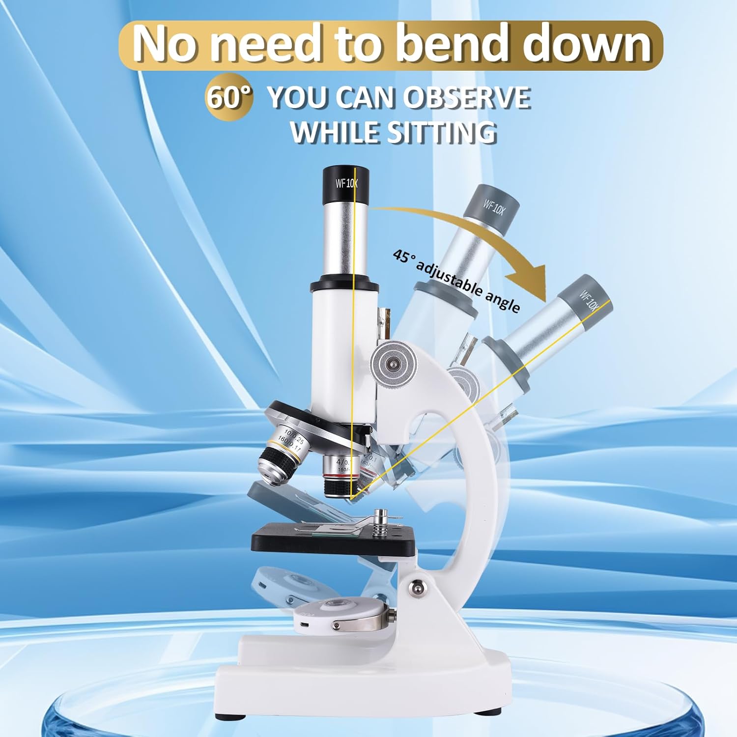 Thumbnail 6 de 40X–2000X Kids & Adults Microscope with Phone Adapter 🔬