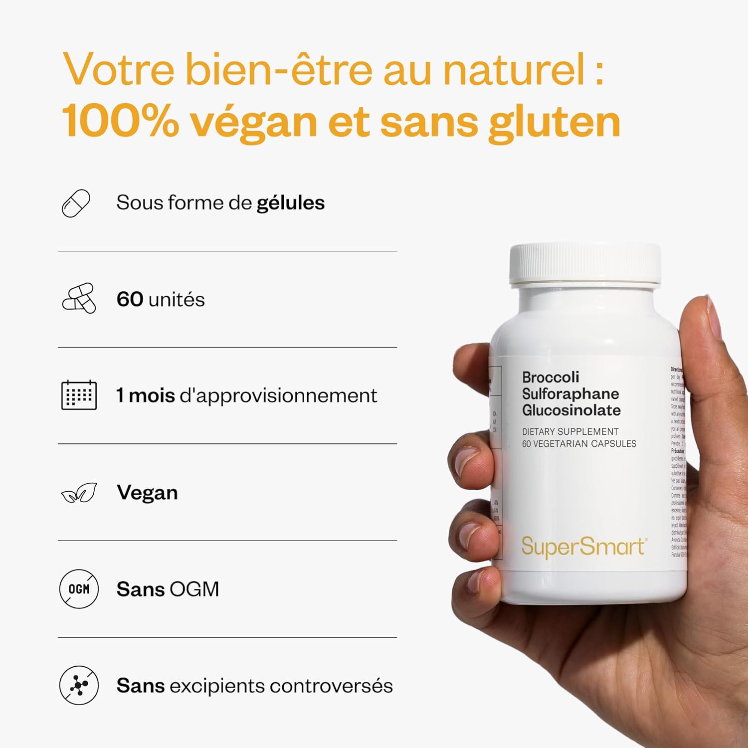 Thumbnail 5 de Supersmart Broccoli Sulforaphane Glucosinolate – extrait de brocoli standardisé à 10%