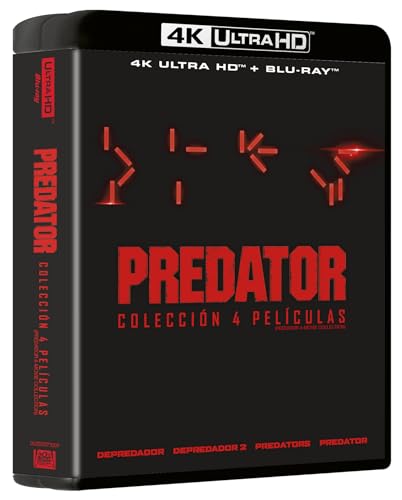 Detalle de Predator Colección 4 Películas (4K UHD + Blu-ray) de Divisa Films