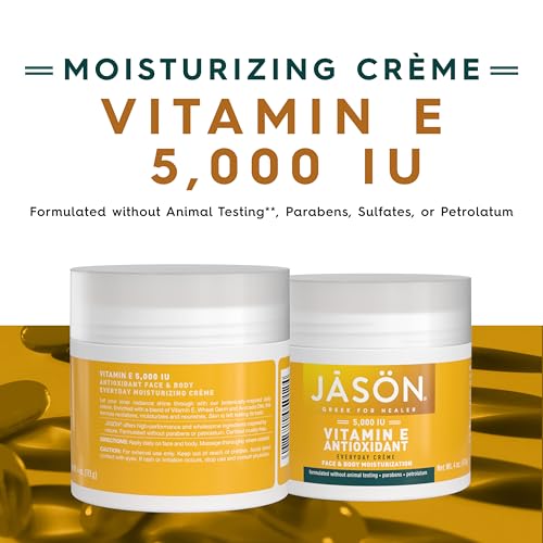 Detalle 2 de JASON Vitamin E 5000 IU Moisturizing Crème 4 oz