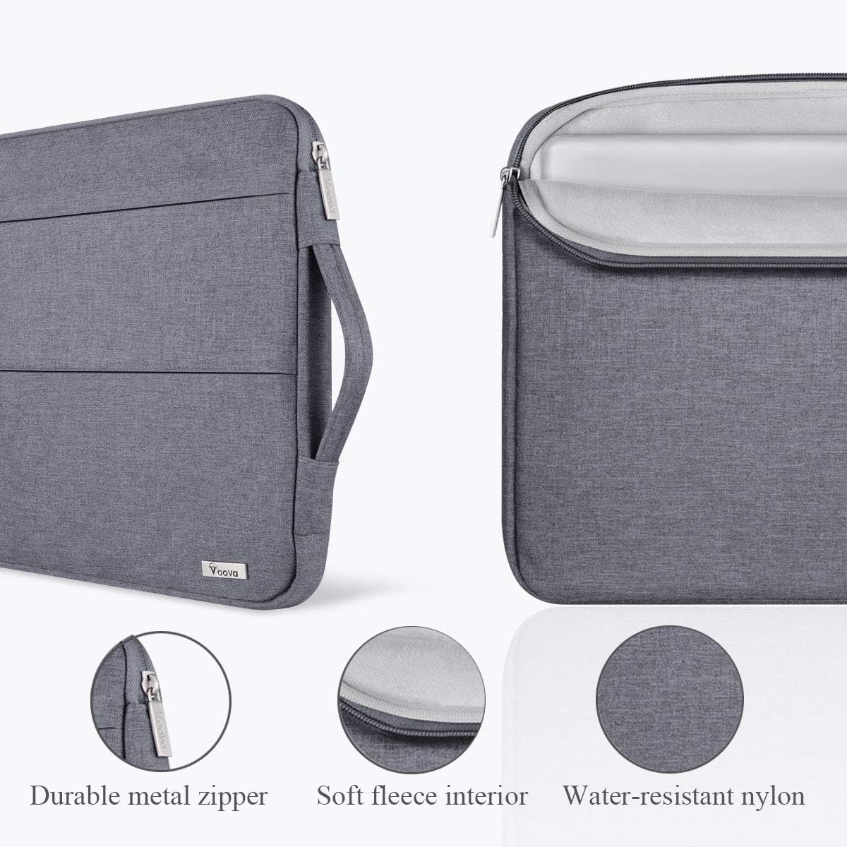 Detalle 1 de Voova 15.6-inch laptop sleeve case