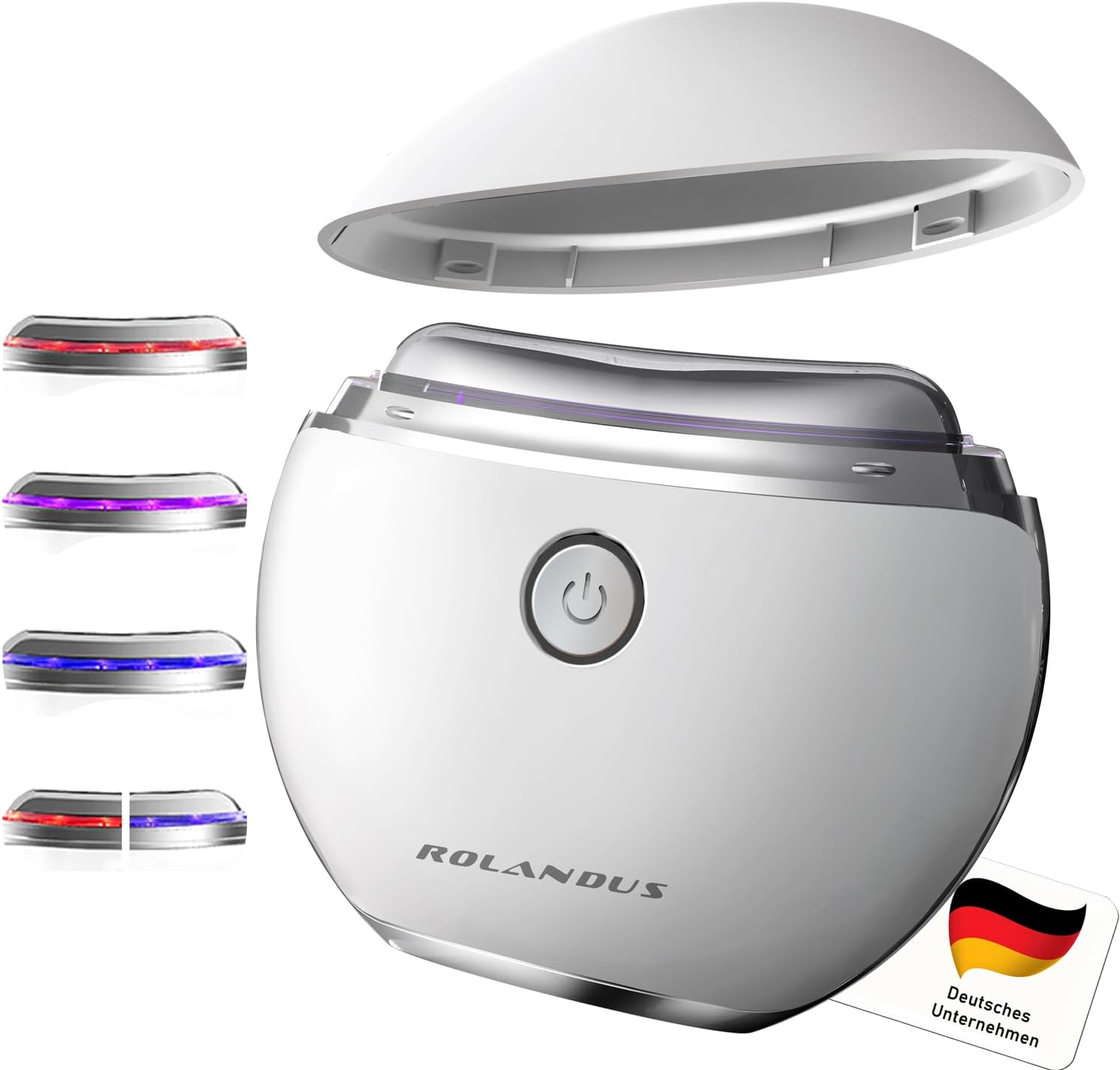 Detalle de Rolandus EMS Gua Sha Gesichtsmassagegerät mit Wärme ⛑