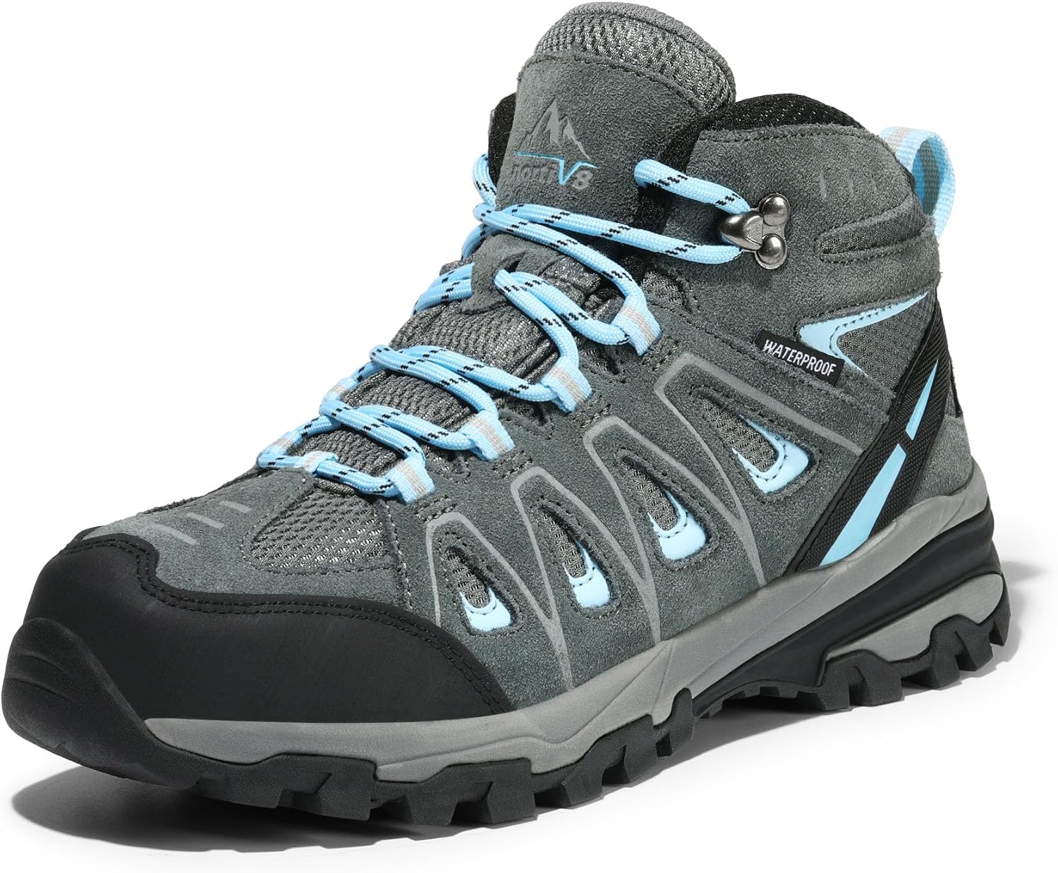 Detalle de NORTIV 8 Waterproof Hiking Boots 14.98oz