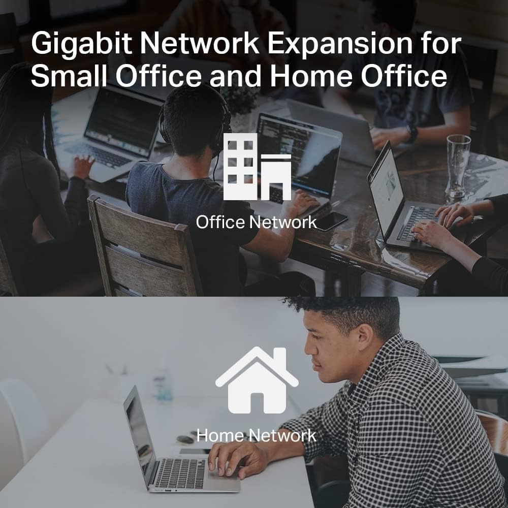 Thumbnail 5 de TP-Link TL-SG108 8ポート ギガビットスイッチングハブ 金属筐体・設定不要