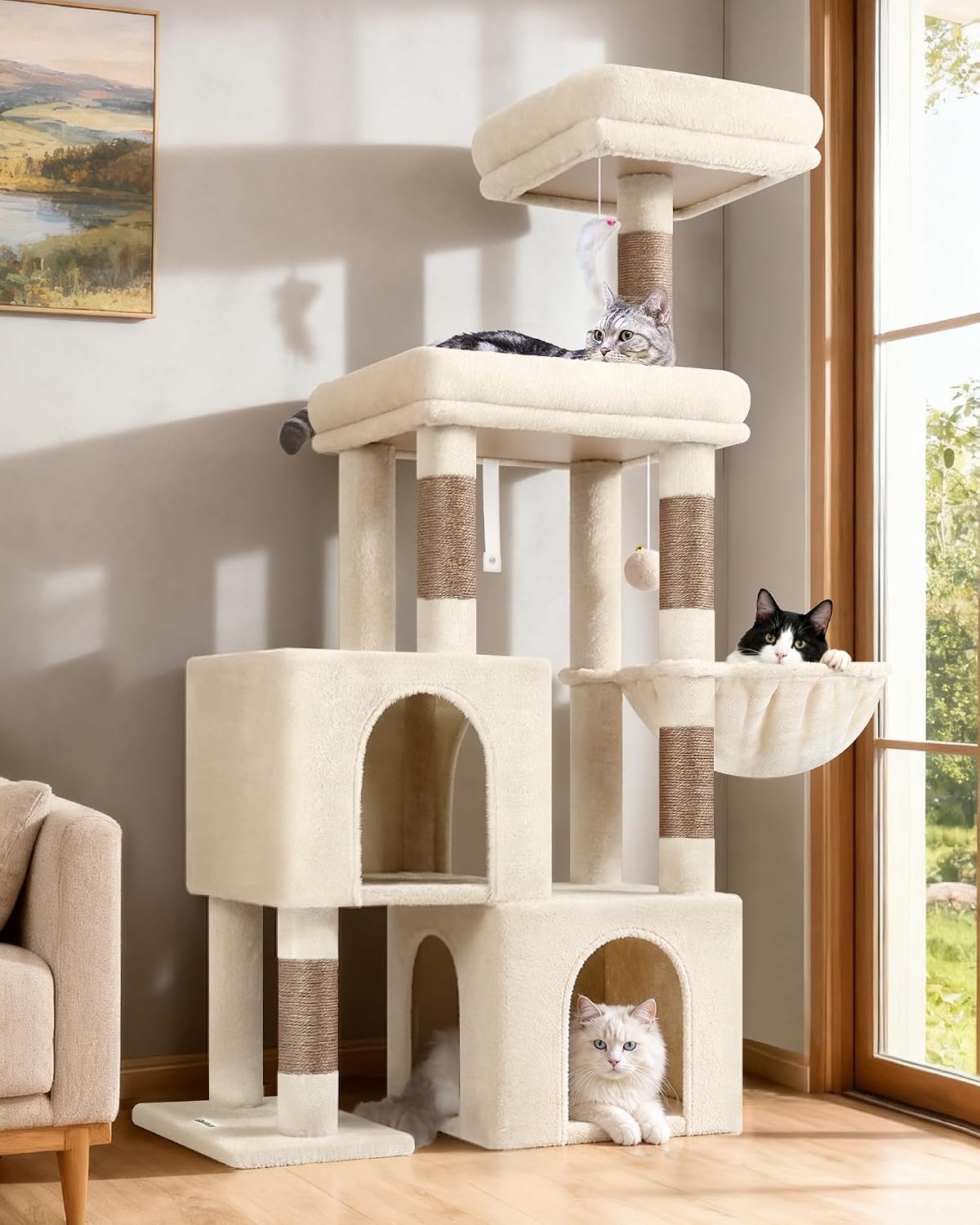 Detalle de Globlazer Cat Tree, 52-Inch