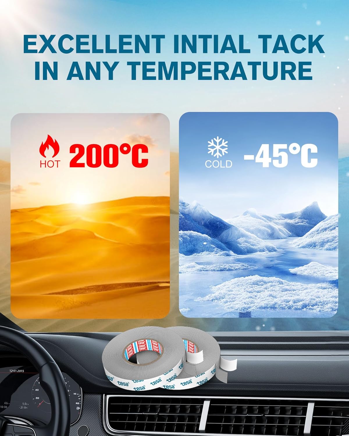 Thumbnail 4 de Emitever 68211 double sided mounting tape 8.2m