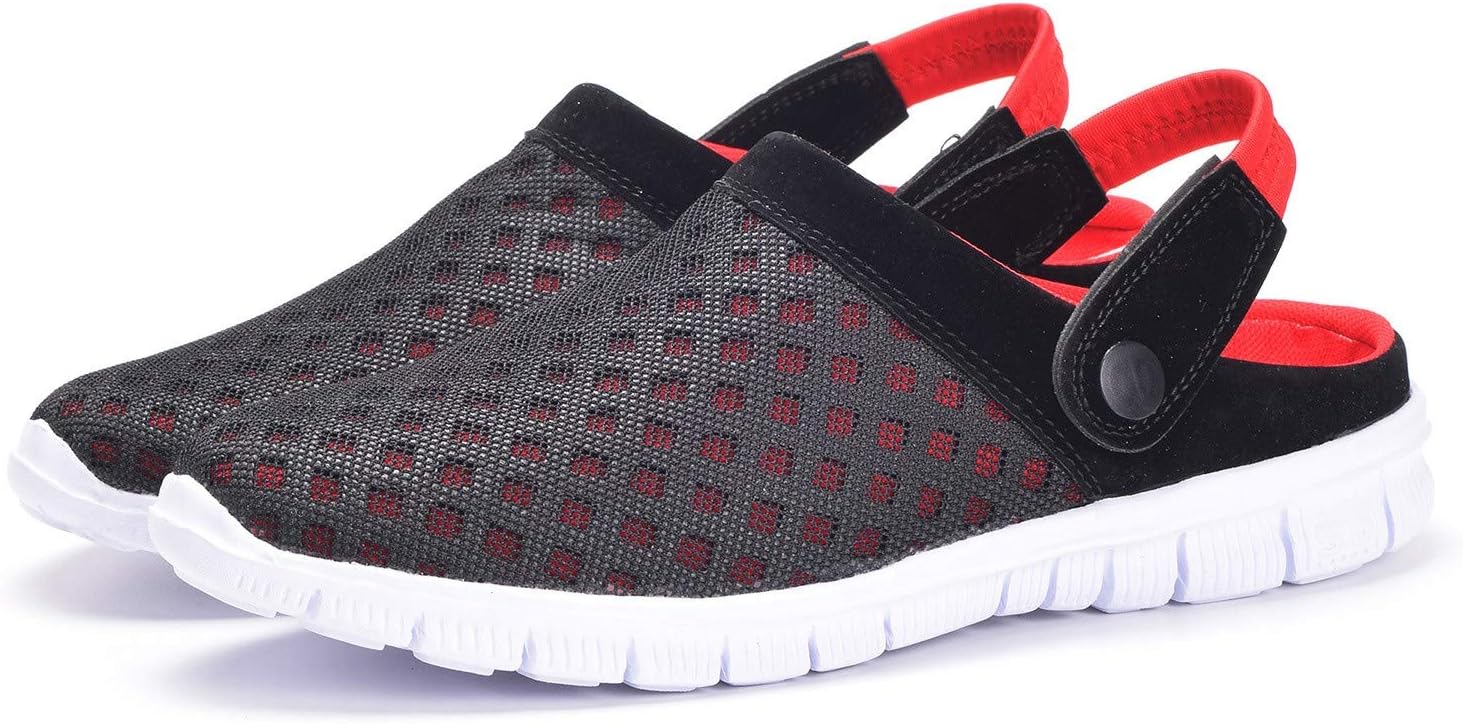 Detalle de Damen/Herren Clogs Hausschuhe Gartenschuhe – leichte Sandalen für Sommer und Alltag