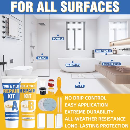 Thumbnail 5 de Eveellyn Kit Reparación Bañera 1 pack 🛠