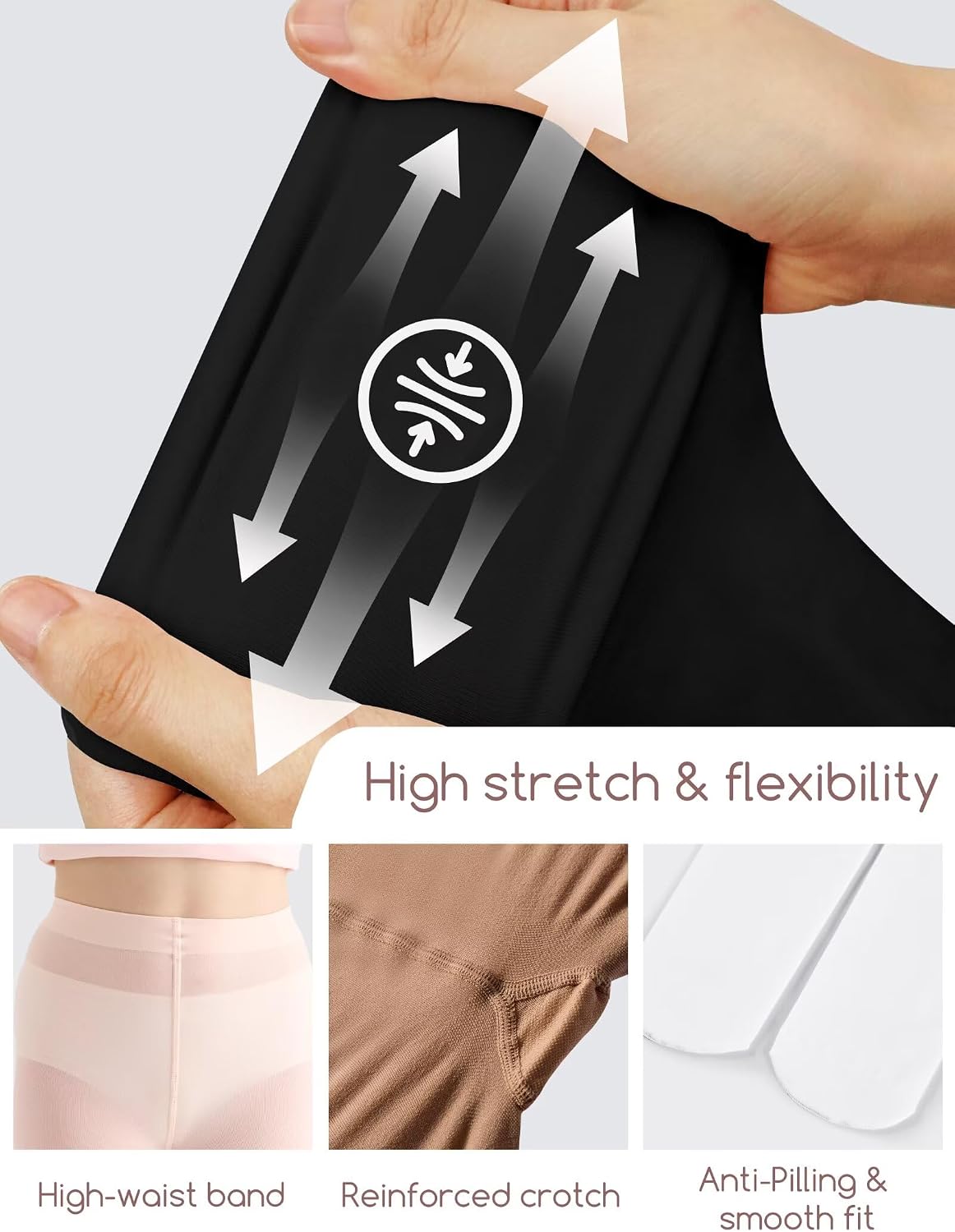 Detalle de SKIDREAM Girls' Ballet Tights 50D