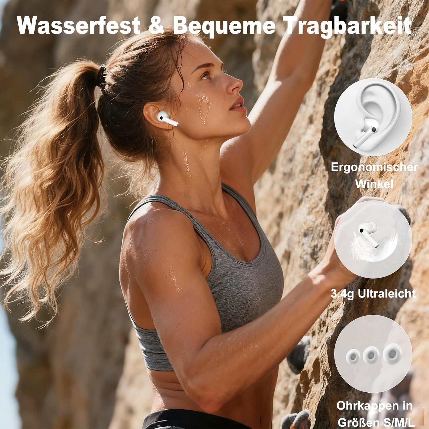 Thumbnail 6 de Bluetooth Kopfhörer In-Ear mit ANC und 48‑Stunden Akku