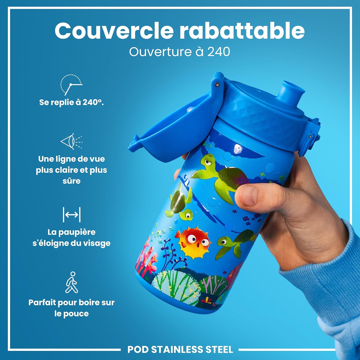 Detalle 2 de Ion8 Gourde Enfant 400ml đ°