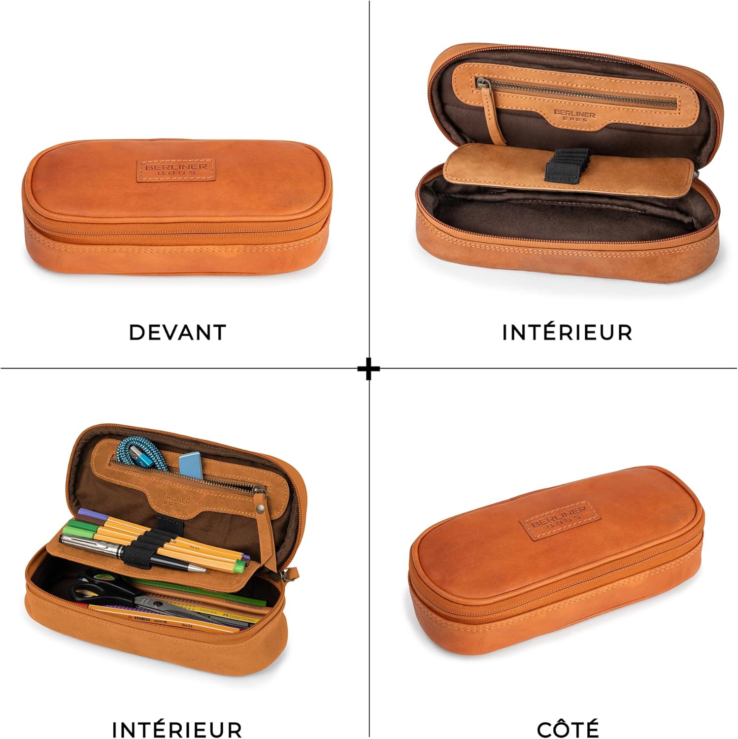 Thumbnail 4 de Berliner Bags Felix trousse cuir 22,5 cm ✏
