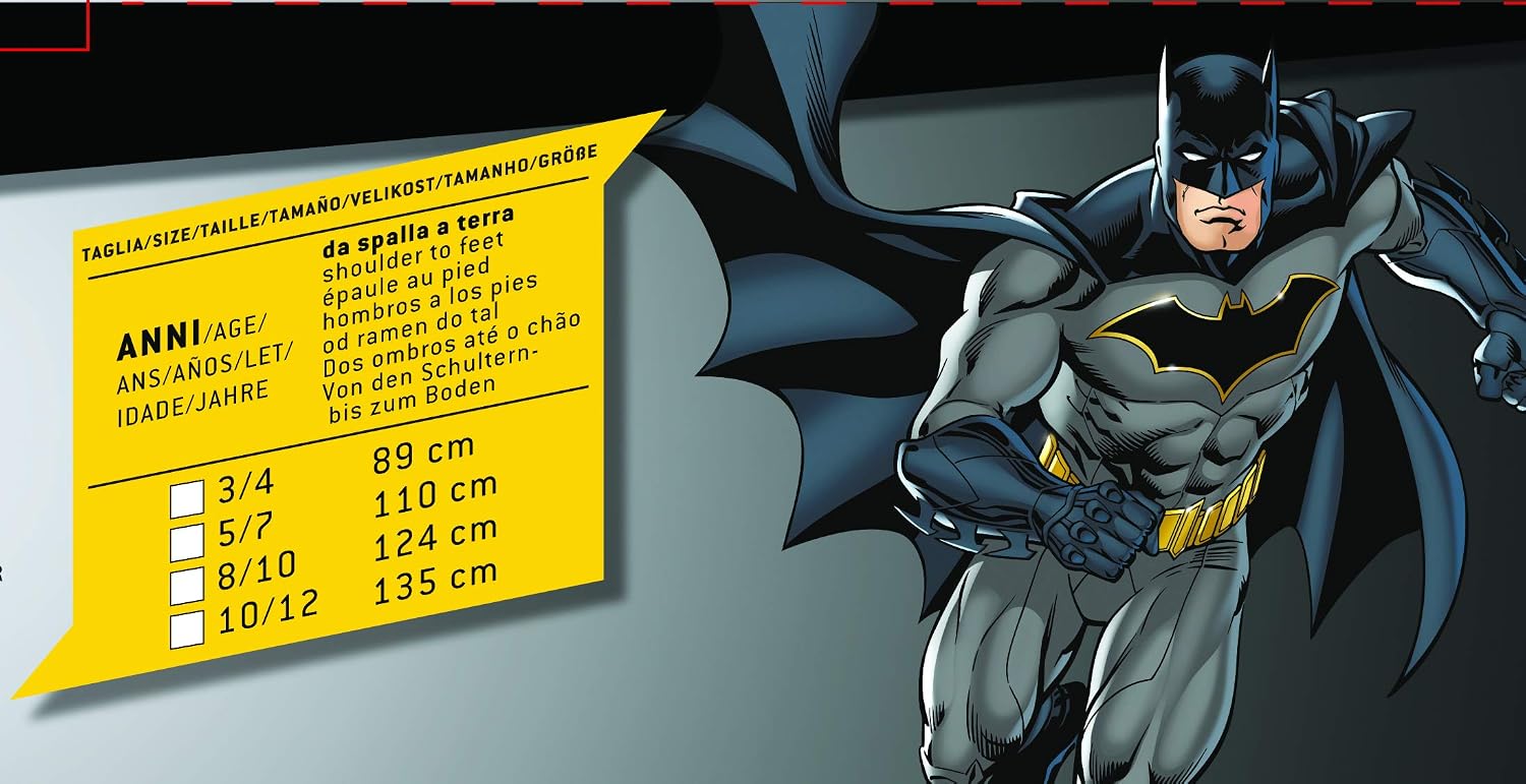 Detalle 2 de Ciao kostium Batmana dla dzieci z usztywnioną muskulaturą DC Comics