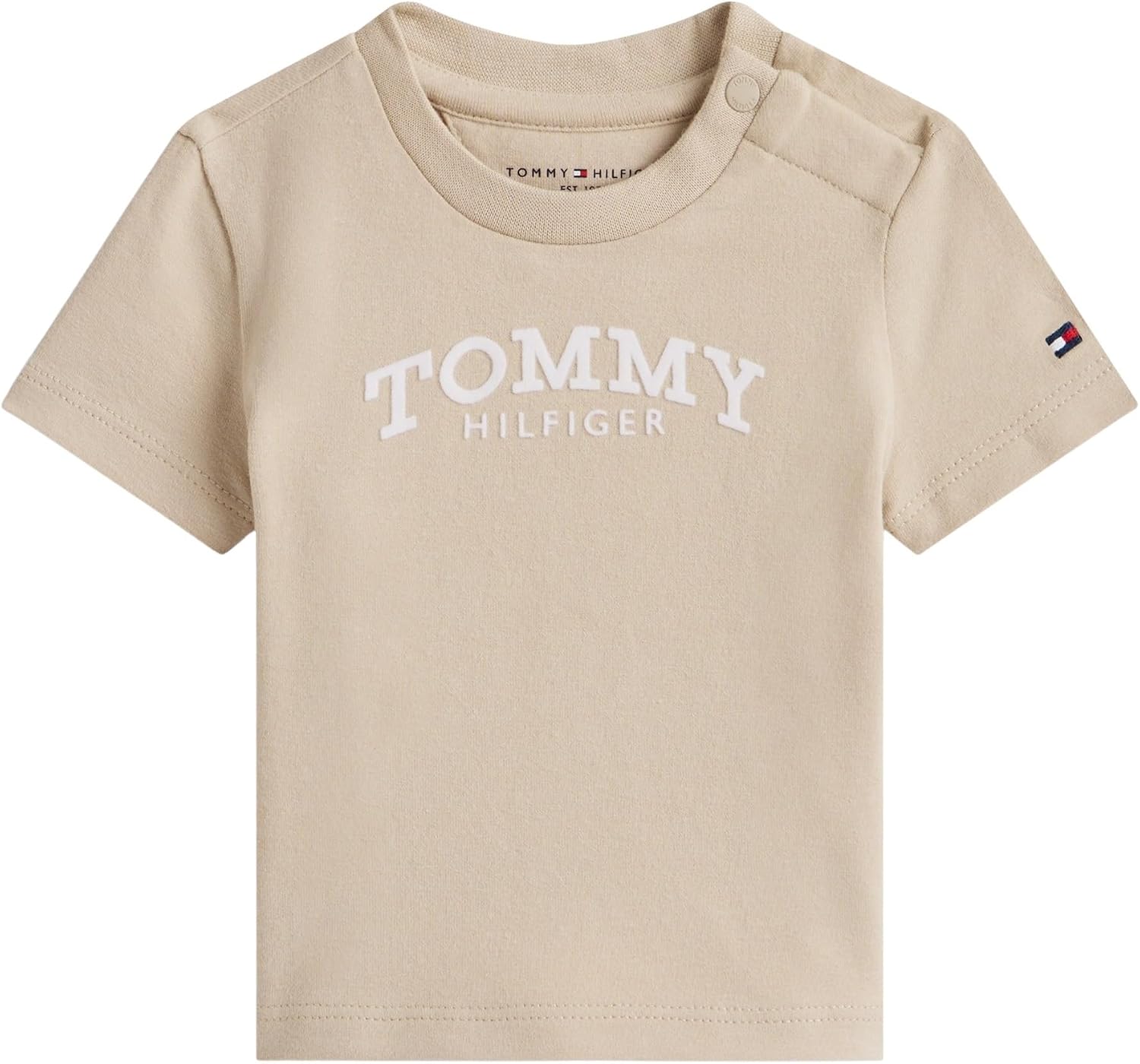 Detalle 2 de Tommy Hilfiger Monotype Logo Tee S/S Kn0kn02146 – Maglietta unisex