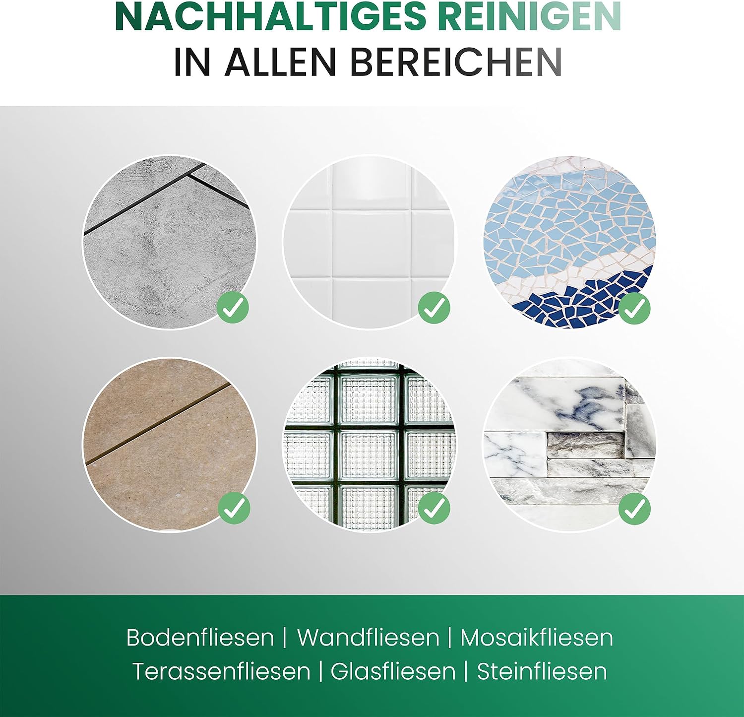 Detalle de BIOHY tegelreiniger, 2 x 1 l voor steen- en tegelvloeren