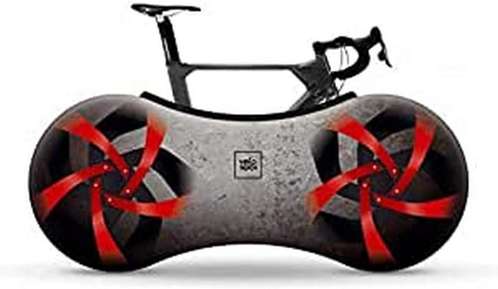 Detalle de VELOSOCK Thriatlon – elastyczny pokrowiec rowerowy Galaxy z zamkiem