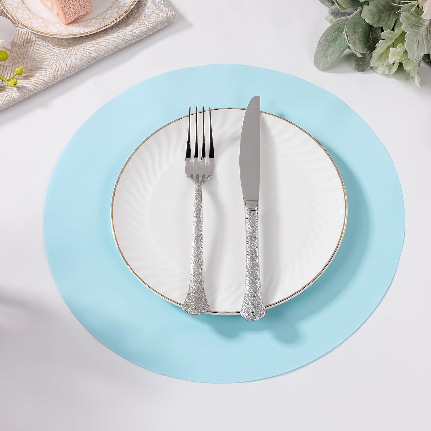 Detalle 1 de SHACOS Disposable Paper Placemats, 13-Inch