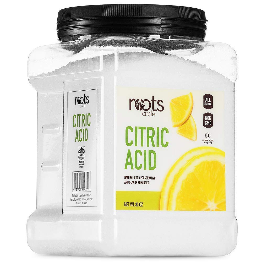 Detalle de Roots Circle Citric Acid, 1.88 lb, Food-Grade, Kosher for Passover