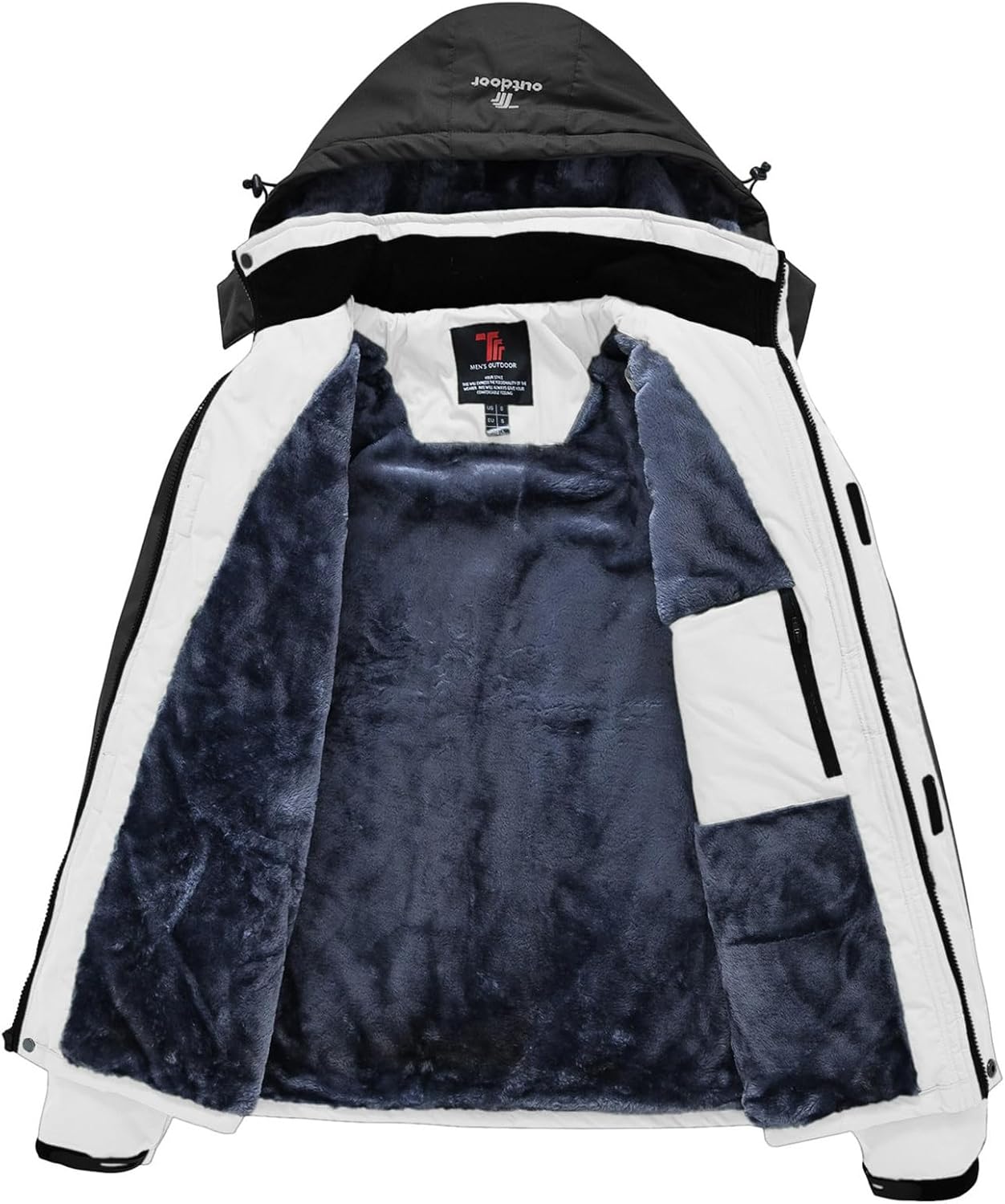 Detalle 2 de Rdruko Skijacke Herren Softshell Winterjacke