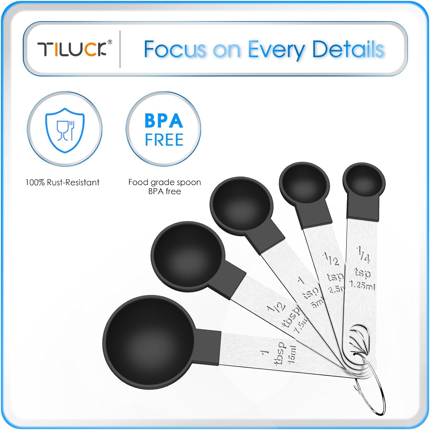 Thumbnail 4 de TILUCK Measuring Cups 10-piece Set 🍴