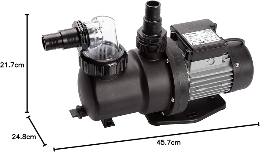 Thumbnail 6 de Steinbach 40921 Bomba para piscinas negra 💧