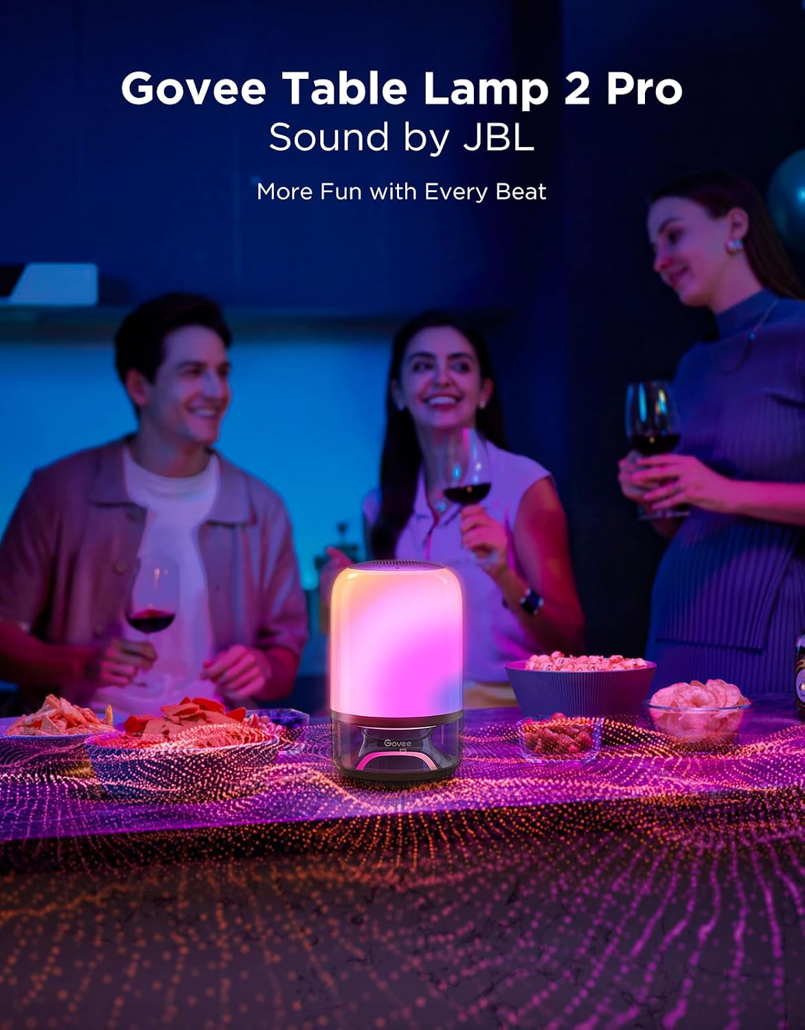 Thumbnail 4 de Govee Table Lamp 2 Pro x Sound smart table lamp