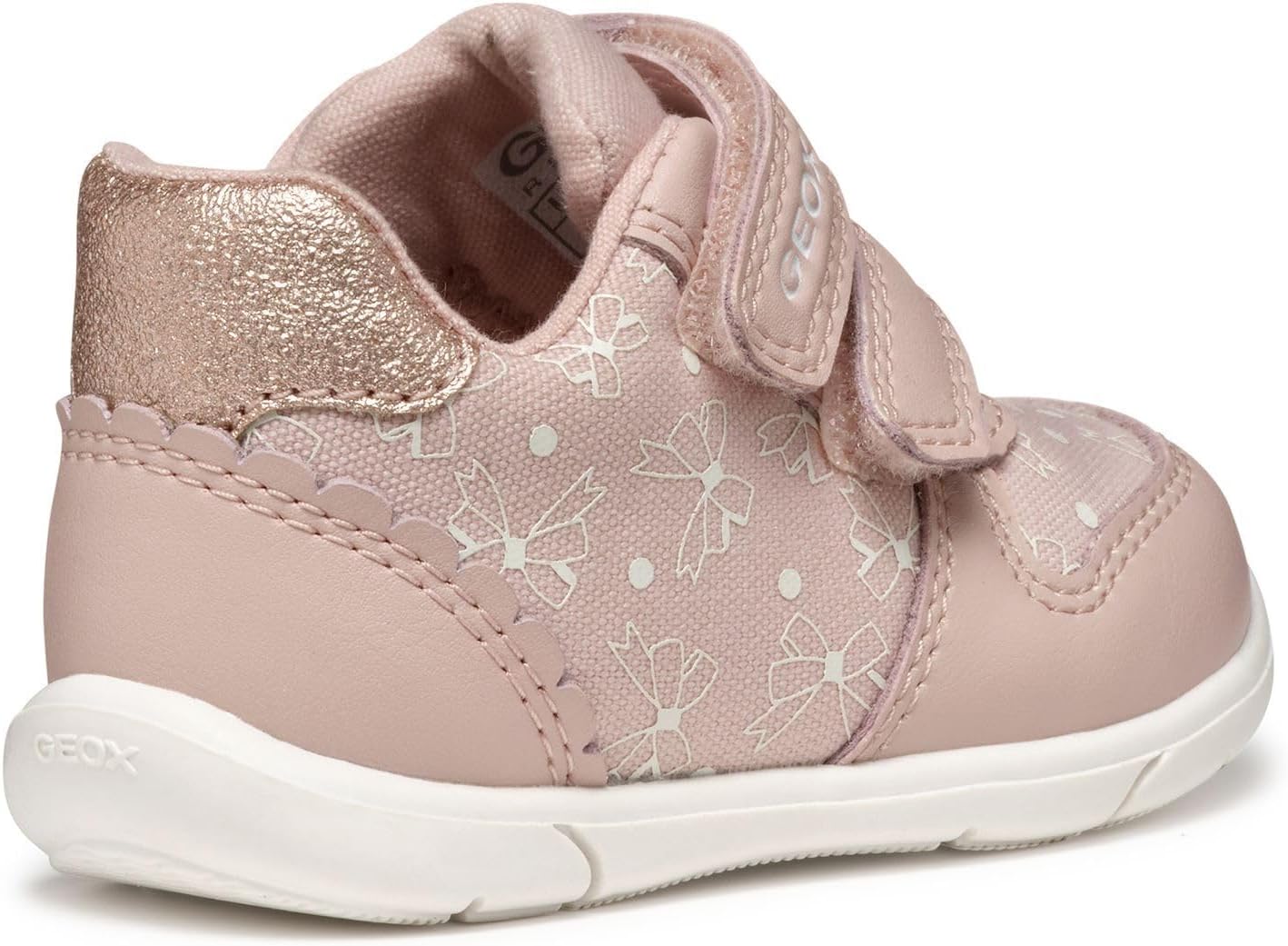 Detalle de Geox Baby Mädchen „Zapito Girl“ Sneaker – leichte, atmungsaktive Alltagsschuhe